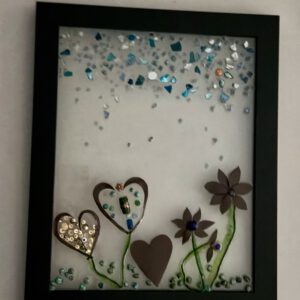 Resin Heart Garden