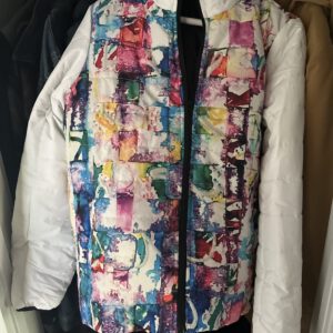 Art to wear. Puffer Jacket